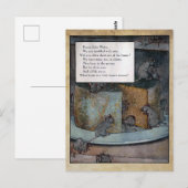 mother goose nursery rhymes 8 postkarte (Vorne/Hinten)