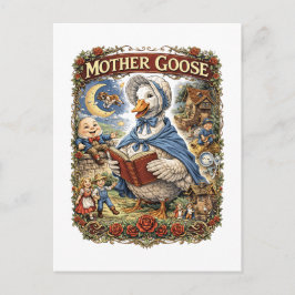 Mother Goose Postkarte