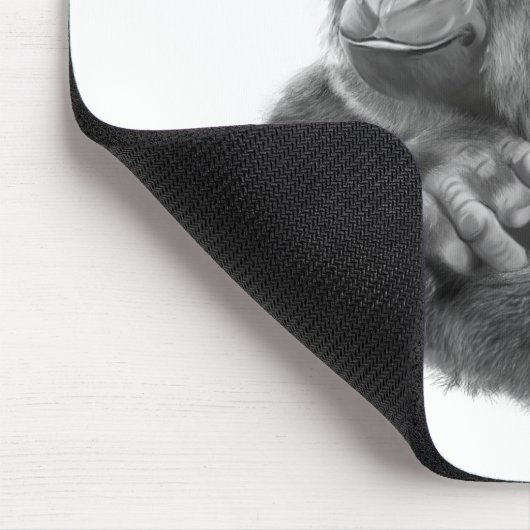Mother gorilla Mouse Pad 母ゴリラのマウスパッド Mousepad (Ecke)