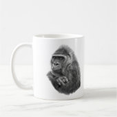 Mother gorilla mugcup 母ゴリラのマグカップ kaffeetasse (Links)