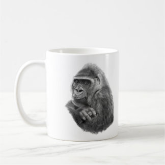 Mother gorilla mugcup 母ゴリラのマグカップ kaffeetasse