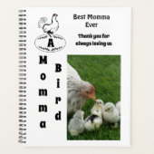Mother Hen Best Momma Ever Foto Name Planer (Vorderseite)