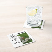 Mother Hen Best Momma Ever Foto Name Rechteckiger Pappuntersetzer (Vor Ort)