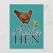 Mother Hen Postkarte (Vorderseite)
