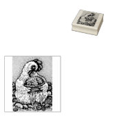 MOTHER HEN"S EASTER CHICK RUBBER BRIEFMARKE GUMMISTEMPEL (Stempel)