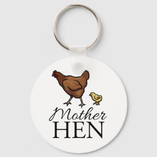 Mother Hen Schlüsselanhänger