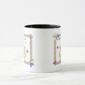 Mother-In-Law Butterfly Flower Mothers Day Gifts Tasse (Zentrum)