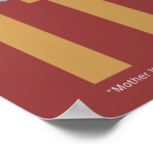 Mother Italy Poster (Ecke)