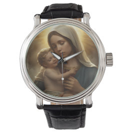 Mother Mary and Child Jesus Watch eWatch Watch Armbanduhr