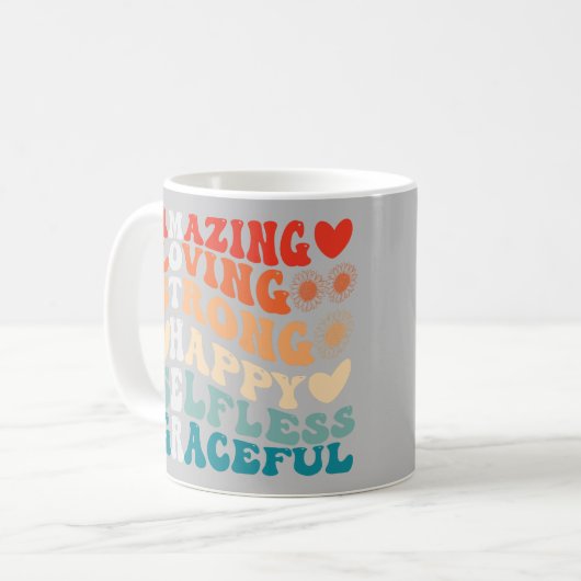 Mother Meaning Custom Kaffeetasse (Vorderseite Links)