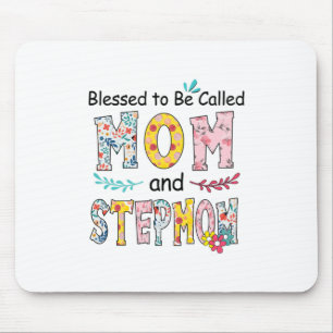 Mother Mom And Stepmom Birthday Mousepad