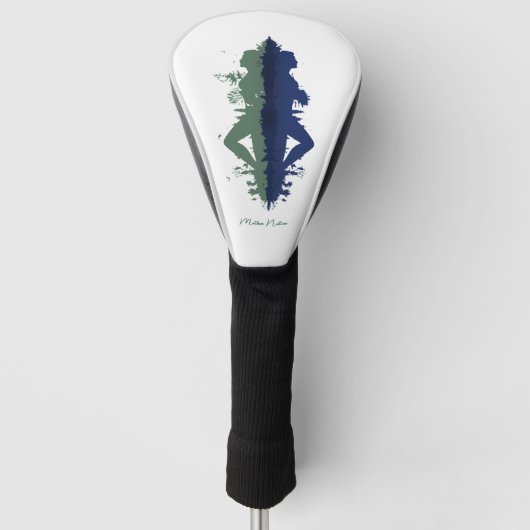 Mother Nature Golf Headcover (Vorderseite)