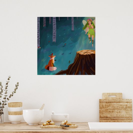 Mother Nature grief Poster (Küche)