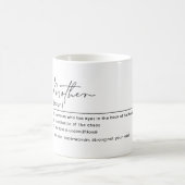 Mother Noun Funny Mother's Day Gift Kaffeetasse (Mittel)