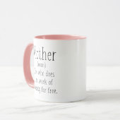 Mother Noun Tasse (Vorderseite Links)