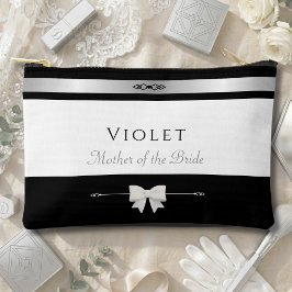 Mother of the Bride Gift | Elegant Custom Makeup Zubehörtasche