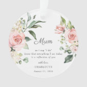 Mother Of The Bride Keepsake Ornament (Vorderseite)