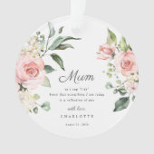 Mother Of The Bride Keepsake Ornament (Vorderseite)