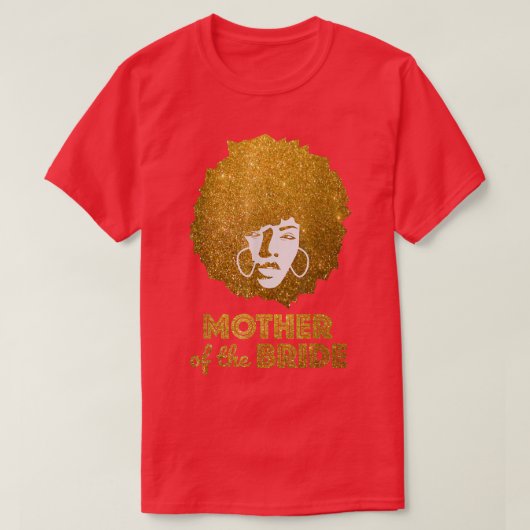 Mother of The Bride  Wedding Bridal Shower T  T-Shirt (Design vorne)