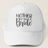 Mother of the Bride Wedding Party Truckerkappe (Vorderseite)