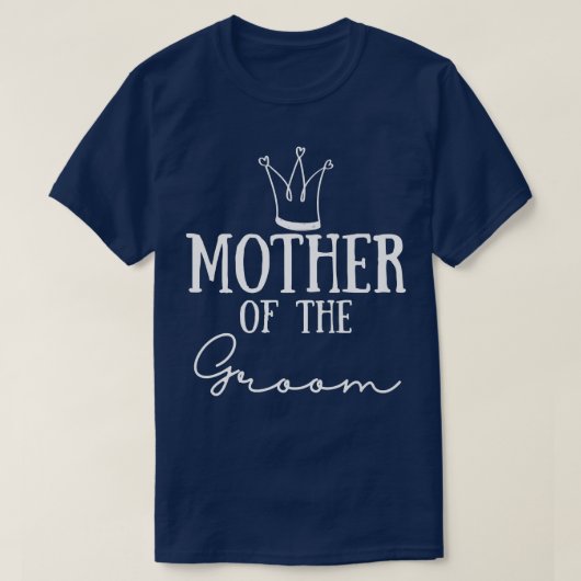 Mother of the Groom Wedding Bachelorette PartyT-Sh T-Shirt (Design vorne)