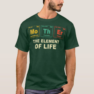 Mother Periodic Table Geek Chemist Liebhaber von R T-Shirt