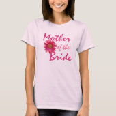 Mother Pink Gerbera Daisy T-Shirt (Vorderseite)