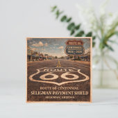 Mother Road Centennial Seligman Fahrbahnbelag (Stehend Vorderseite)