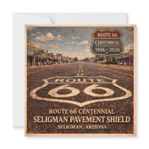 Mother Road Centennial Seligman Fahrbahnbelag