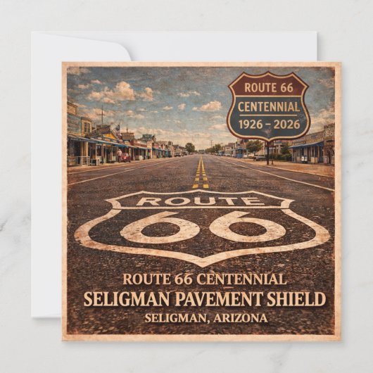 Mother Road Centennial Seligman Fahrbahnbelag (Vorderseite)