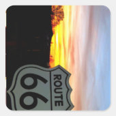 Mother Road Magic Quadratischer Aufkleber (Vorderseite)