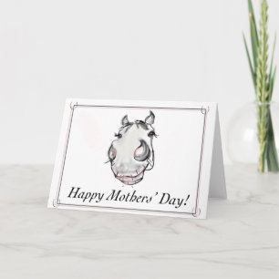 Mother’s Day card for horse loving mom. Karte