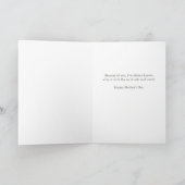 Mother’s Day Card – Rabbit Cozy Embrace Karte (Innenseite)