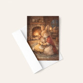 Mother’s Day Card – Rabbit Cozy Embrace Karte