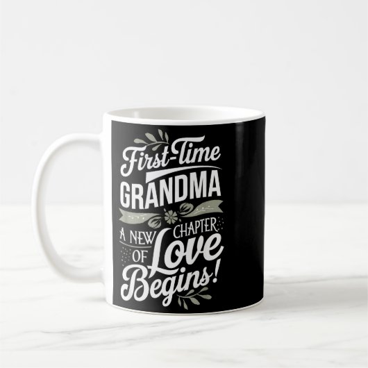 Mother’s Day First Time Grandma Cute New Granhild  Kaffeetasse (Links)