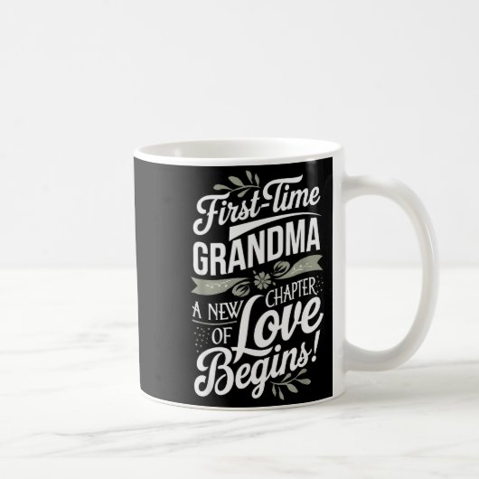 Mother’s Day First Time Grandma Cute New Granhild  Kaffeetasse (Rechts)