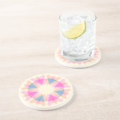 Mother’s Day Pastel Pink Blue Star Rainbow Decor Getränkeuntersetzer (Seite)