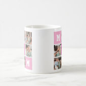 Mother’s Day Personalized Photo Collage Mug Kaffeetasse (Mittel)