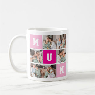 Mother’s Day Personalized Photo Collage Mug Kaffeetasse