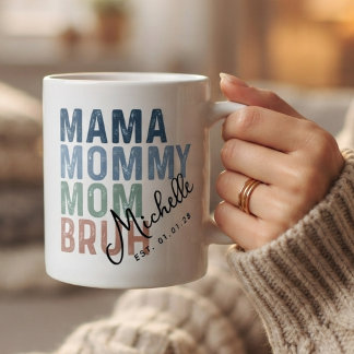 Mother´s day | Vintage Mom Mommy Birthday Custom Kaffeetasse