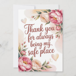 Mother’s Thank You Card Dankeskarte
