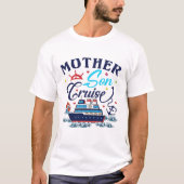 Mother Son Cruise 2023 Family Vacation Mama T-Shirt (Vorderseite)