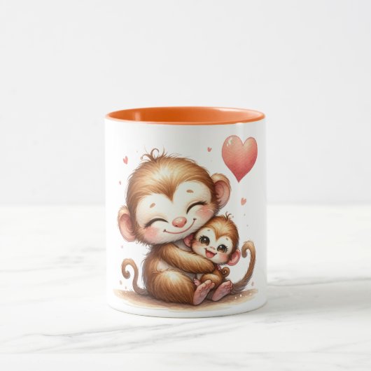 Mother & Son Love Mug Tasse (Zentrum)