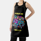 Mother Son Skater Black Graffiti Apron Schürze (InSitu)