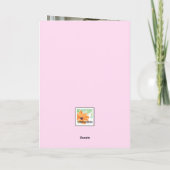 MOTHER-Tageskarte Aquarell einfach elegant Karte (Rückseite)