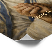 Mother Teresa Kunstprint Poster (Ecke)