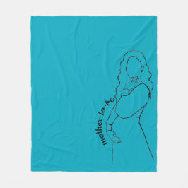 Mother-to-be Fleecedecke