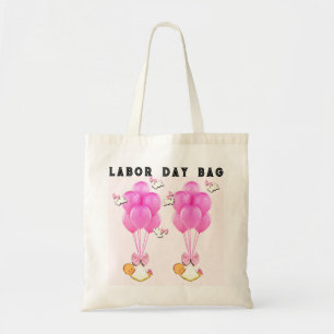 Mother-to-be Girl Twins-Geschenk Tragetasche