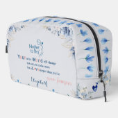 Mother To Be , Pregnancy , Ultrasound  Milestone  Waschbeutel (Rechte Ecke)