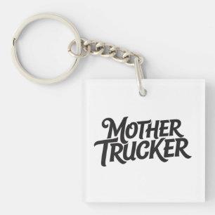 Mother Trucker Hat Schlüsselanhänger